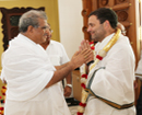 Beltangady: Rahul Gandhi visits Dharmasthala; pays obeisance to Lord Manjunatheswar